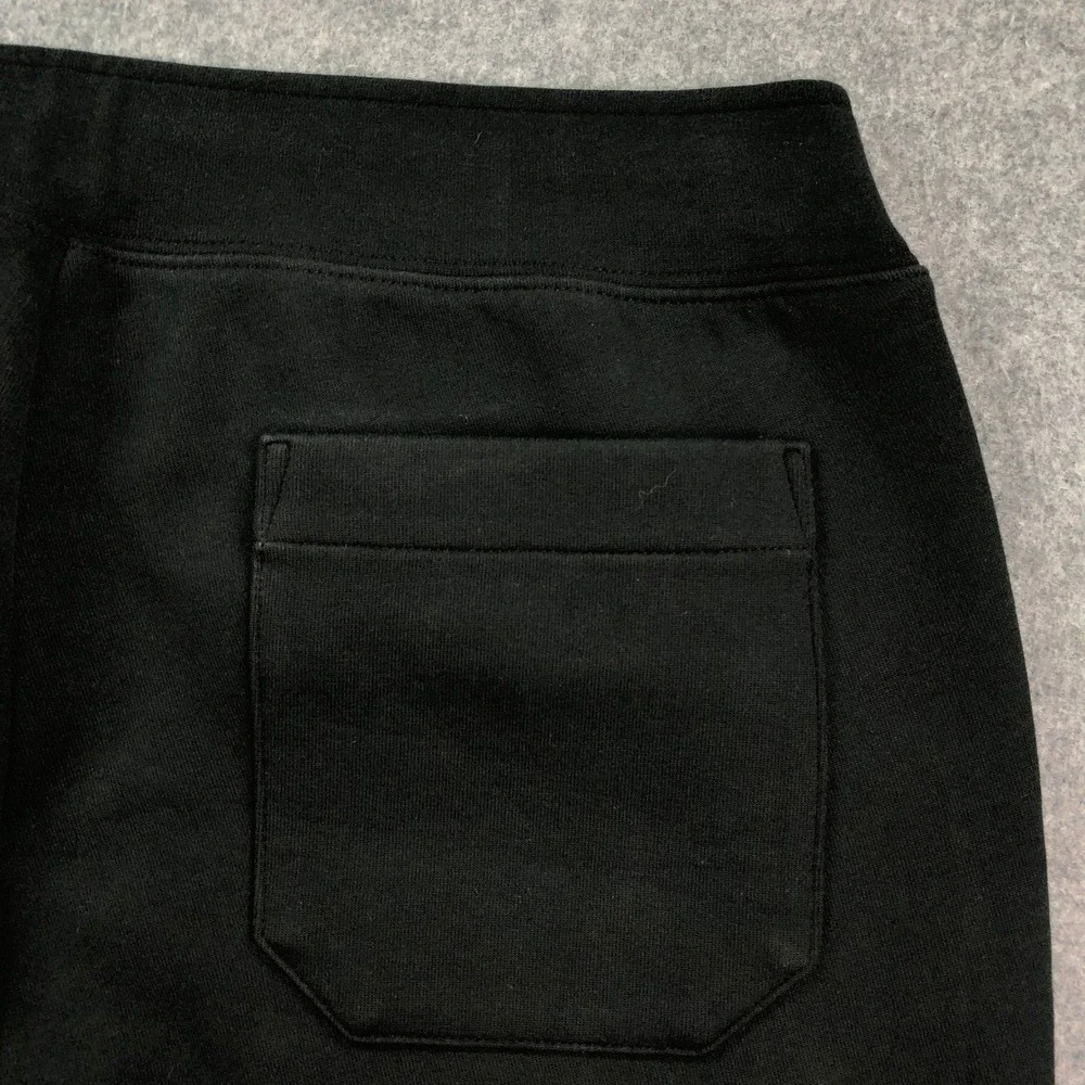 Polo Ralph Lauren Mens Jogger Sweatpants Small Black Drawstring Gym Classic